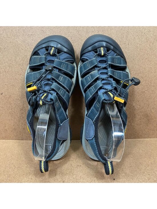 Keen Newport H2 Mens Sandals Size 8 US Navy Blue Waterproof Hiking Outdoor Shoes